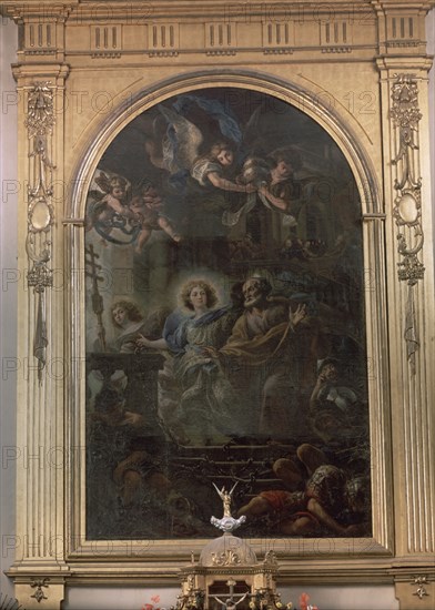 GIORDANO LUCA 1632/1705
HUIDA DE S PEDRO DE SU PRISION
VALLECAS, IGLESIA DE SAN PEDRO AD VINCULA
MADRID

This image is not downloadable. Contact us for the high res.