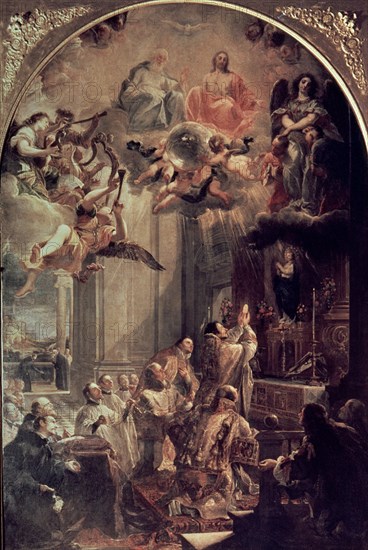 CARREÑO MIRANDA JUAN 1614/1685
R-FUNDACION DE LA ORDEN TRINITARIA
PARIS, MUSEO LOUVRE-INTERIOR
FRANCIA