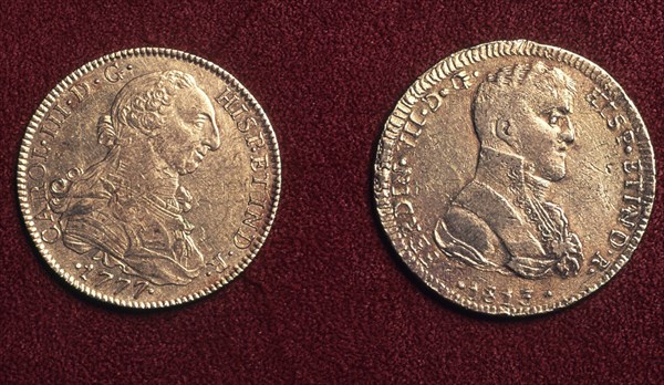 MONEDAS DE ORO DE FERNANDO VII Y CARLOS III

This image is not downloadable. Contact us for the high res.