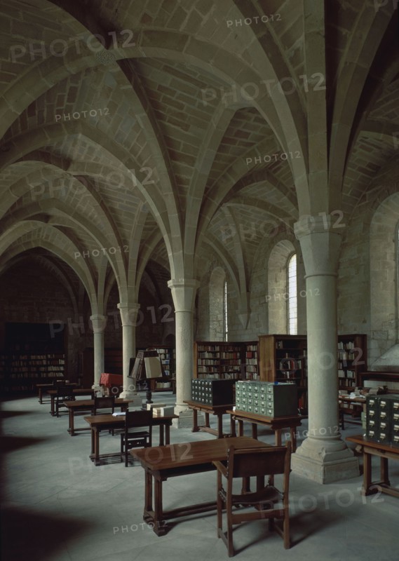 Bibliothèque du monastère de Santa Maria de Poblet