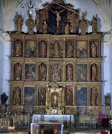 PAZ PEDRO DE
RETABLO MAYOR
GATA, IGLESIA PARROQUIAL
CACERES