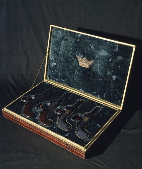 PISTOLAS DE FERNANDO VII
MADRID, COLECCION PARTICULAR
MADRID