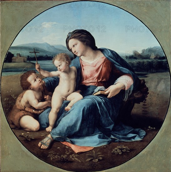 RAFAEL 1483/1520
VIRGEN DE ALBA - 1510-TONDO- RENACIMIENTO ITALIANO-
WASHINGTON D.F., NATIONAL GALLERY
EEUU