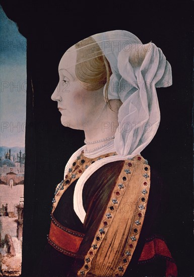 ROBERTI ERCOLE 1455/96
GINEVRA BENTIVOGLIO                               (AUTOR CONOCIDO TAMBIEN COMO HERCULES DE FERRARA)
WASHINGTON D.F., NATIONAL GALLERY
EEUU

This image is not downloadable. Contact us for the high res.