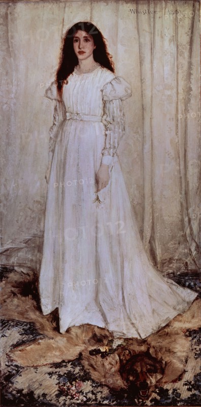Whistler, Symphony in White, No. 1: The White Girl