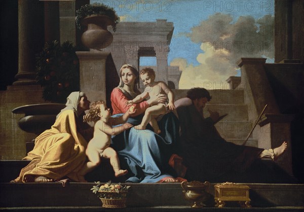 POUSSIN NICOLAS 1594/1665
SAGRADA FAMILIA EN LA ESCALERA S XVII
WASHINGTON D.F., NATIONAL GALLERY
EEUU

This image is not downloadable. Contact us for the high res.