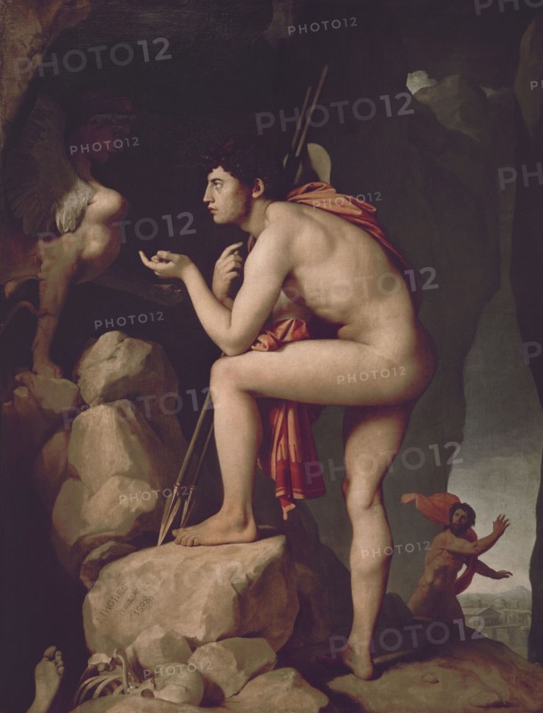 Ingres, Oedipus and the Sphinx