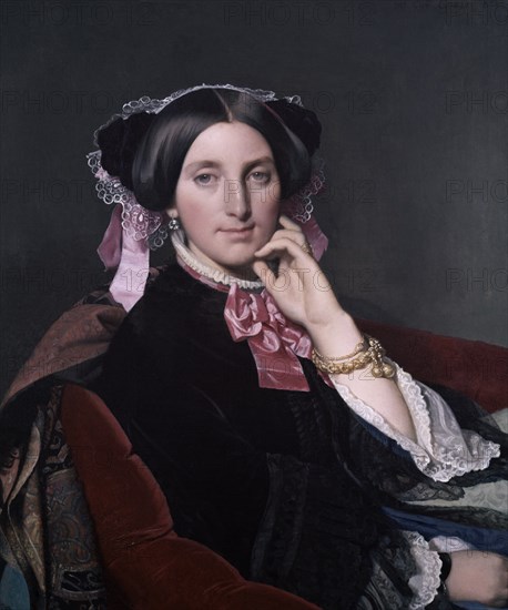 INGRES 1780/1867
MADAME GONSE - 1845 - O/L - 73,5x62,5 - NEOCLASICISMO FRANCES
MONTAUBAN, MUSEO INGRES
FRANCIA