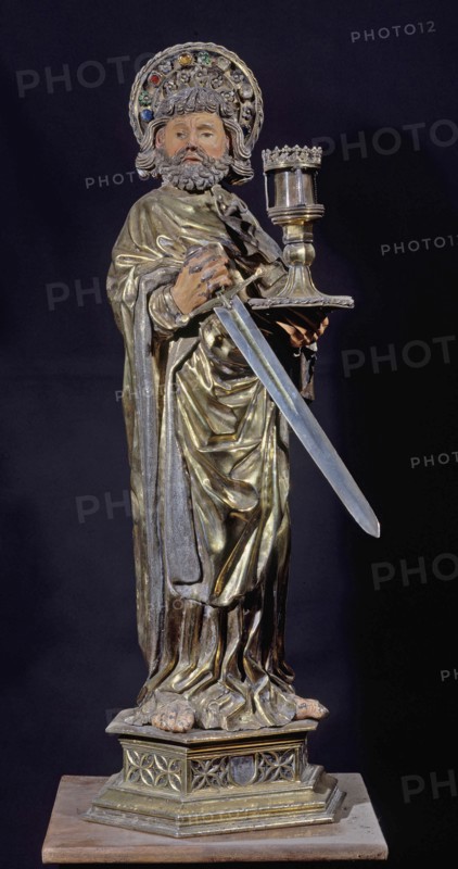 Statuette représentant Saint Paul, 15e siècle