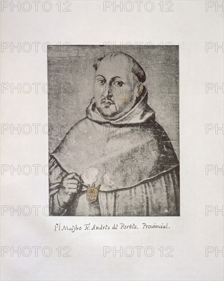 PACHECO FRANCISCO 1564/1644
FRAY ANDRES DE PORTES (1548-1613) - LIBRO DE RETRATOS DE ILUSTRES Y MEMORABLES VARONES - 1599
MADRID, BIBLIOTECA NACIONAL B ARTES
MADRID