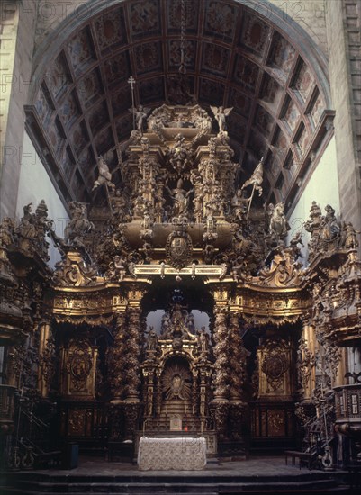 ROMAY
IGLESIA  RETABLO MAYOR
SANTIAGO DE COMPOSTELA, MONASTERIO DE SAN MARTIN PINARIO
CORUÑA

This image is not downloadable. Contact us for the high res.