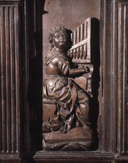 ANTIGUO CORO DE LA CATEDRAL DE SANTIAGO DEC COMPOSTELA-STA CECILIA
SOBRADO, MONASTERIO SOBRADO MONJES
CORUÑA