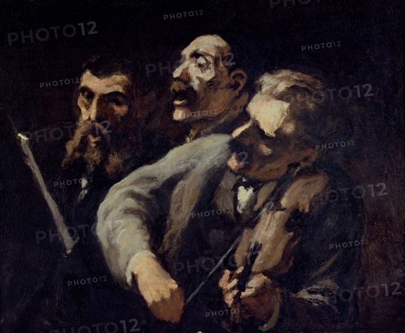Daumier, Three Amateur Musicians