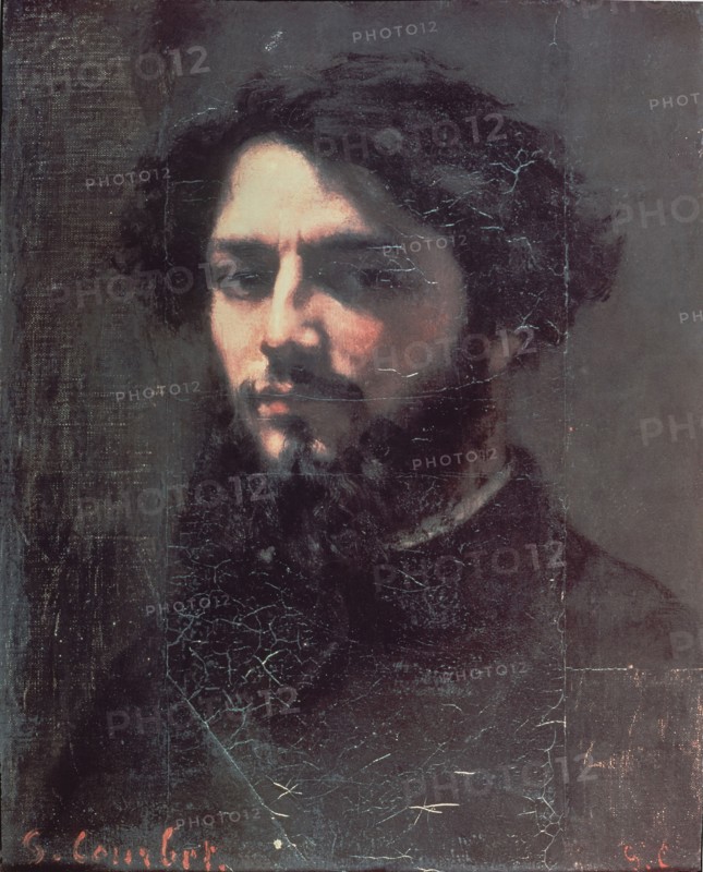 Courbet, Self portrait