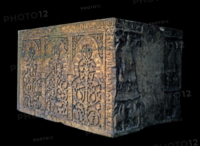 Marble block from the Medina Azahara