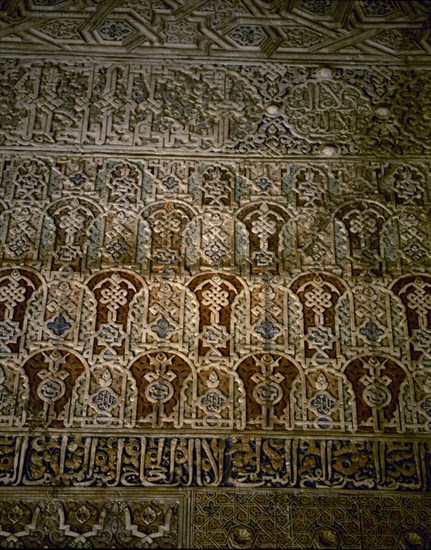 PALACIO COMARES - SALON COMARES O EMBAJADORES- DETALLE
GRANADA, ALHAMBRA-PALACIO DE COMARES
GRANADA