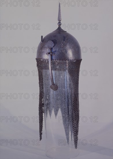 CASCO PERSA DE ACERO
GRANADA, MUSEO HISPANO-MUSULMAN
GRANADA

This image is not downloadable. Contact us for the high res.