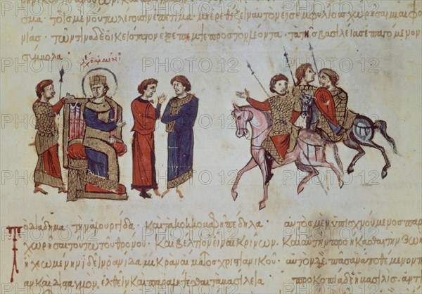 SKYLLITZES
MINIATURA-PROCLAMACION DE LEON ARMENIO
MADRID, BIBLIOTECA NACIONAL RAROS
MADRID

This image is not downloadable. Contact us for the high res.