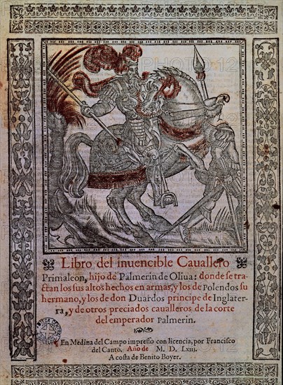 LIBRO DEL INVENCIBLE CABALLERO PRIMALEON
BARCELONA, BIBLIOTECA DE CATALUÑA
BARCELONA

This image is not downloadable. Contact us for the high res.