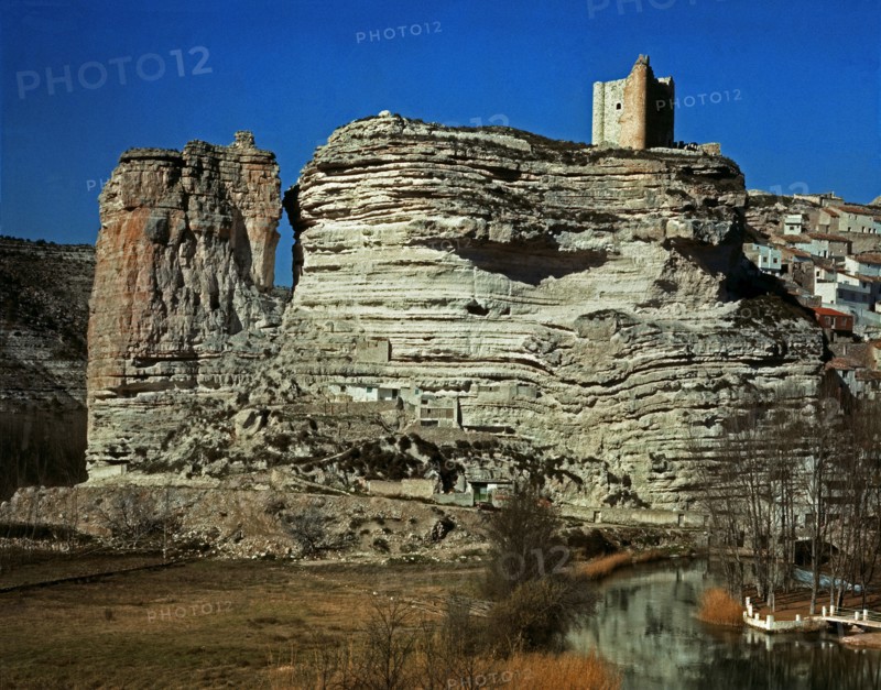 Château à Alcala del Jucar en Espagne