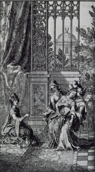 RACINE JUAN BAUTISTA 1639/1699
ESCENA DE BAYACETO
MADRID, BIBLIOTECA NACIONAL
MADRID