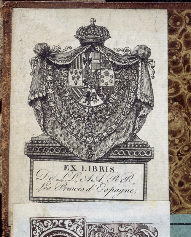 Ex-libris des princes d'Espagne