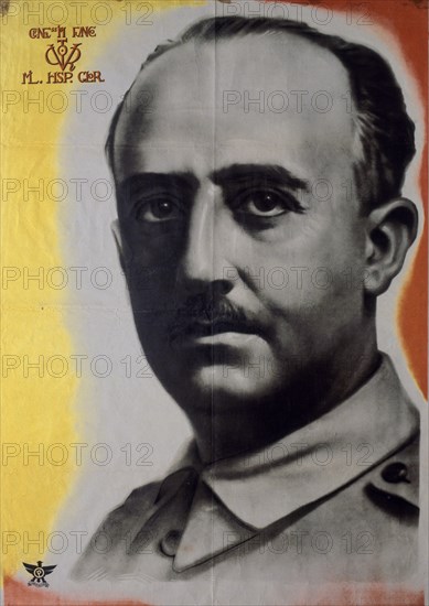 CARTEL DE FRANCO
MADRID, BIBLIOTECA NACIONAL
MADRID