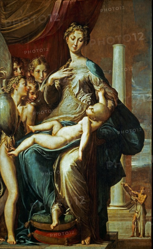 Parmigianino, La Madone au long cou