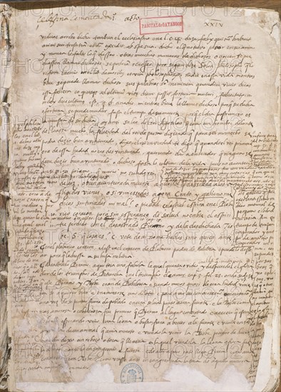 ROJAS FERNANDO DE 1470/1541
PRIMERA PAGINA DE LA CELESTINA
MADRID, BIBLIOTECA NACIONAL
MADRID