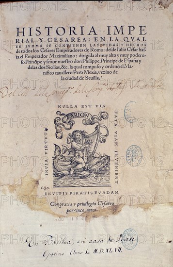 MEJIA PEDRO
HISTORIA IMPERIAL Y CESAREA-PORTADA ED BASILEA-1547
MADRID, BIBLIOTECA NACIONAL RAROS
MADRID

This image is not downloadable. Contact us for the high res.
