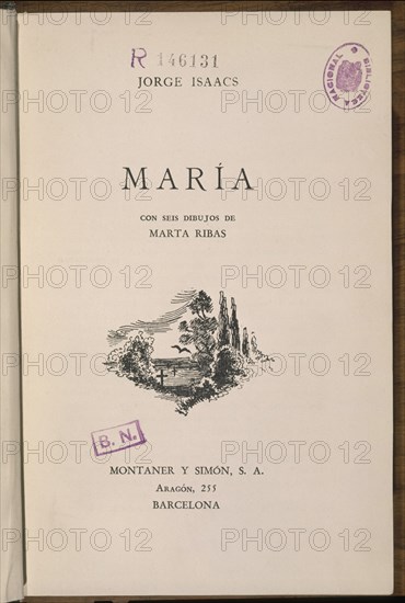ISAACS JORGE
MARIA
MADRID, BIBLIOTECA NACIONAL
MADRID

This image is not downloadable. Contact us for the high res.