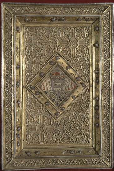 EVANGELIARIO CON ESCUDO CARD CERVANTES-S XIV-XVENCIADERNAC GOTICA EN PLATA
AVILA, CATEDRAL MUSEO
AVILA

This image is not downloadable. Contact us for the high res.