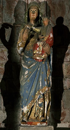 VIRGEN DEL PASTEL S XIII MADERA POLICROMADA
AVILA, CATEDRAL
AVILA