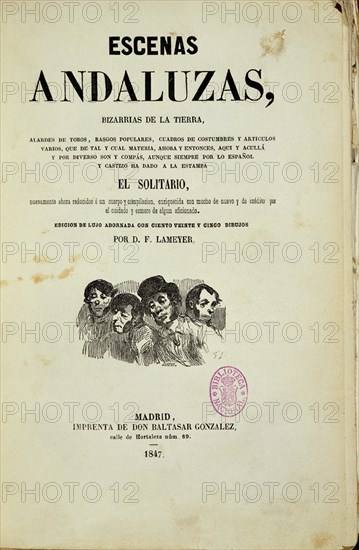 CALDERON E
ESCENAS ANDALUZAS
MADRID, BIBLIOTECA NACIONAL
MADRID

This image is not downloadable. Contact us for the high res.