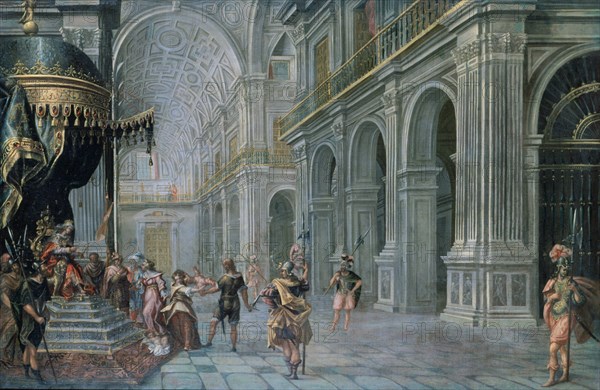CORTE JUAN DE LA
EL JUICIO DE SALOMON-LIENZO 108X166 CM-S XVII
MADRID, COLECCION PARTICULAR
MADRID

This image is not downloadable. Contact us for the high res.