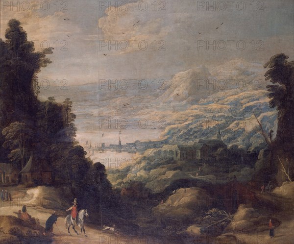 MOMPER JOSSE DE 1564/1635
PAISAJE MONTAÑOSO-O/L75X100 CM
MADRID, BANCO CENTRAL-HISPANO
MADRID
