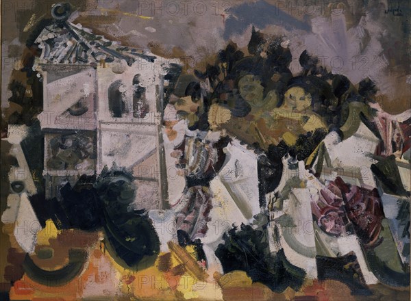 DELGADO RAMOS ALVARO
PAISAJE DE LA OLMEDA(C.1968) O/L 97X130 CM-ESCUELA DE MADRID
MADRID, BANCO CENTRAL-HISPANO
MADRID

This image is not downloadable. Contact us for the high res.