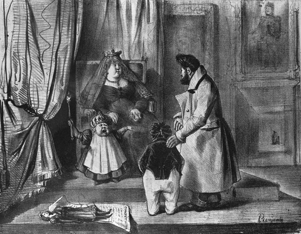 BENJAMIN
PRIMO TENGO NECESIDAD DE DINERO CARICATURA ISABEL II
Madrid, public museum