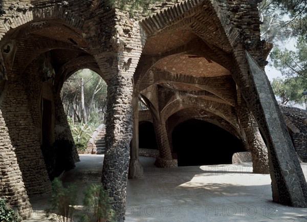 GAUDI ANTONI 1852-1926
PORTICO DE LA GLESIA
SANTA COLOMA GRAMANET, COLONIA GUELL
BARCELONA

This image is not downloadable. Contact us for the high res.