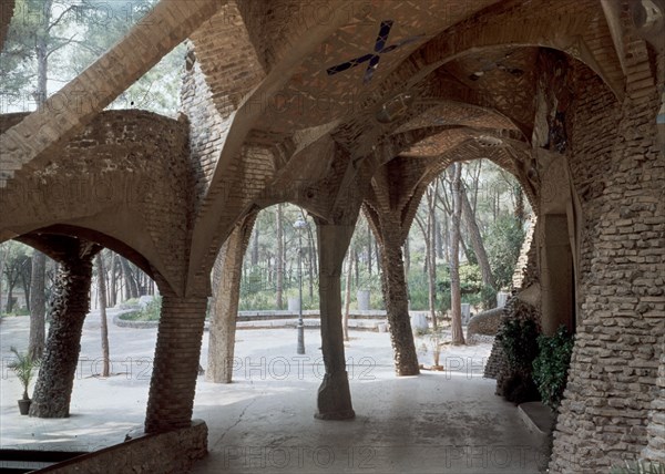 GAUDI ANTONI 1852-1926
PORTICO DE LA IGLESIA
SANTA COLOMA GRAMANET, COLONIA GUELL
BARCELONA

This image is not downloadable. Contact us for the high res.