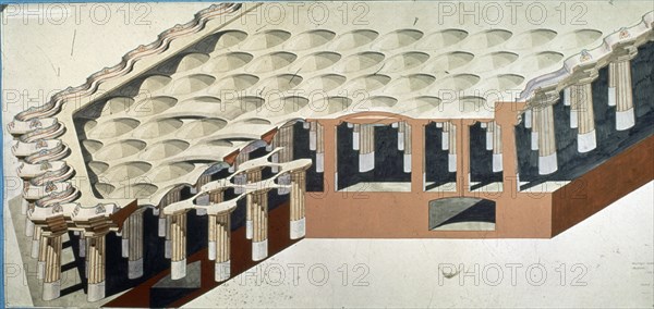 GAUDI ANTONI 1852-1926
ALZADO DE LA COLUMNATA DORICA CONOCIDA COMO "TEATRO GRIEGO"
BARCELONA, PARQUE GÜELL
BARCELONA

This image is not downloadable. Contact us for the high res.