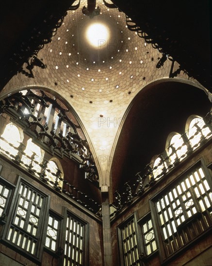 GAUDI ANTONI 1852-1926
CUPULA DE LA CAPILLA
BARCELONA, PALACIO GUELL
BARCELONA

This image is not downloadable. Contact us for the high res.