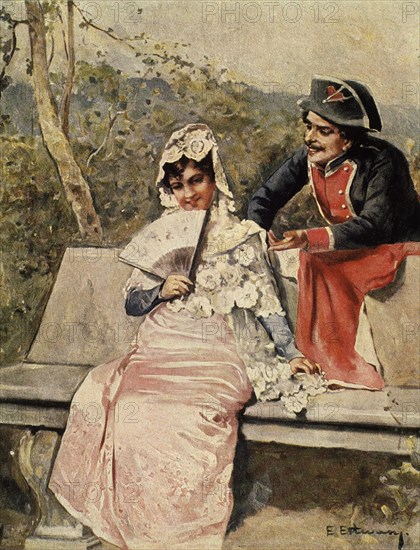 ESTEBAN E
PAREJA - MUJER Y GUARDIA CIVIL
MADRID, BIBLIOTECA NACIONAL
MADRID