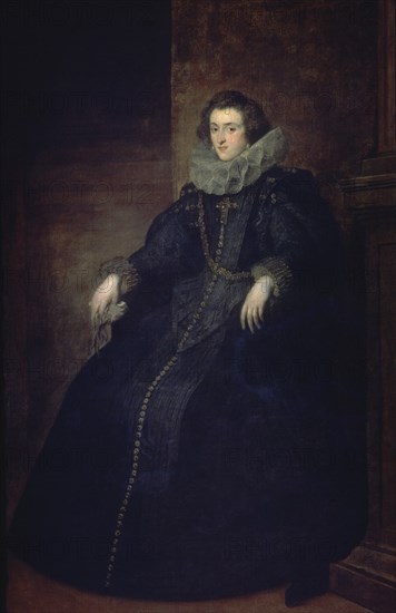 DYCK ANTON VAN 1599/1641
DOÑA POLICENA SPINOLA,MARQUESA DE LEGANES-L.2,04x1,30-NºPRADO 1493
Madrid, musée du Prado