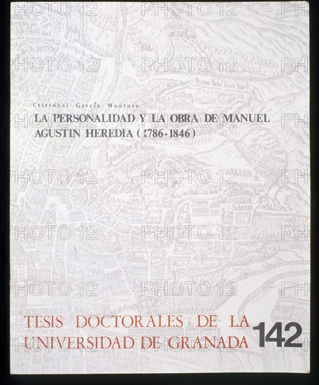 GARCIA MONTORO CRISTOBAL
OBRA DE MANUEL AGUSTIN HEREDIA 1786-1846
MADRID, BIBLIOTECA NACIONAL PISOS
MADRID
