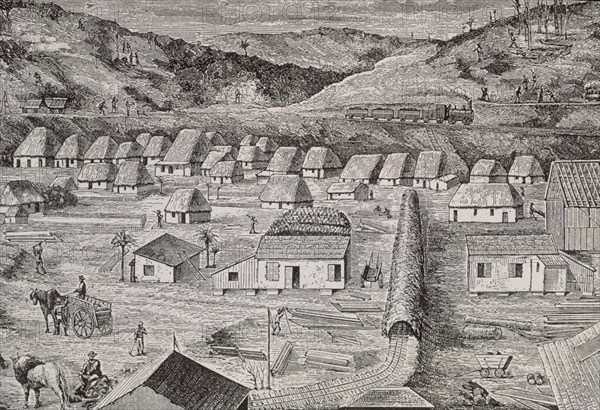 ILUSTRACION 1884 PRIMER INTENTO CANAL PANAMA
MADRID, BIBLIOTECA NACIONAL
MADRID

This image is not downloadable. Contact us for the high res.