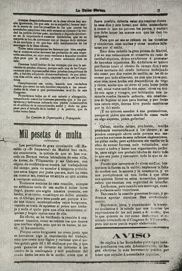 UNION OBRERA 1900 CONGRESO DE VILLAMARTIN
MADRID, HEMEROTECA MUNICIPAL
MADRID

This image is not downloadable. Contact us for the high res.