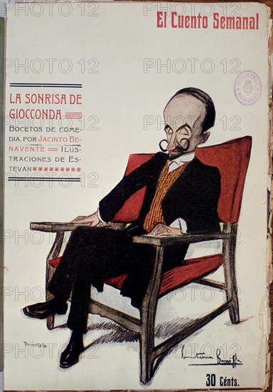 BENAVENTE JACINTO
EL CUENTO SEMANAL - LA SONRISA DE GIOCCONDA
MADRID, BIBLIOTECA NACIONAL
MADRID