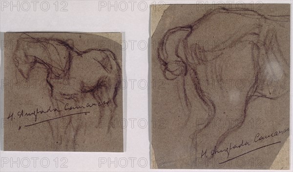 ANGLADA CAMARASA H 1871/1959
ANCA DE CABALLO Y APUNTE DE CABALLO (C.1900/1)CARBONCILLO/PAPEL
BARCELONA, BANCO URQUIJO
BARCELONA

This image is not downloadable. Contact us for the high res.