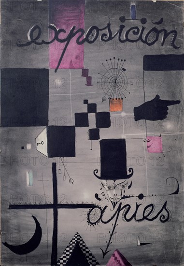 TAPIES ANTONI 1923-
BOCETO DEL CARTEL PARA UNA EXPOSICION 1950-TINTA CHINA/PAPEL 10X69 CM
BARCELONA, BANCO URQUIJO
BARCELONA

This image is not downloadable. Contact us for the high res.